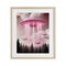 Stupell Industries Glam UFO with Pink Beams Framed Print Under Glass, design by Sasha